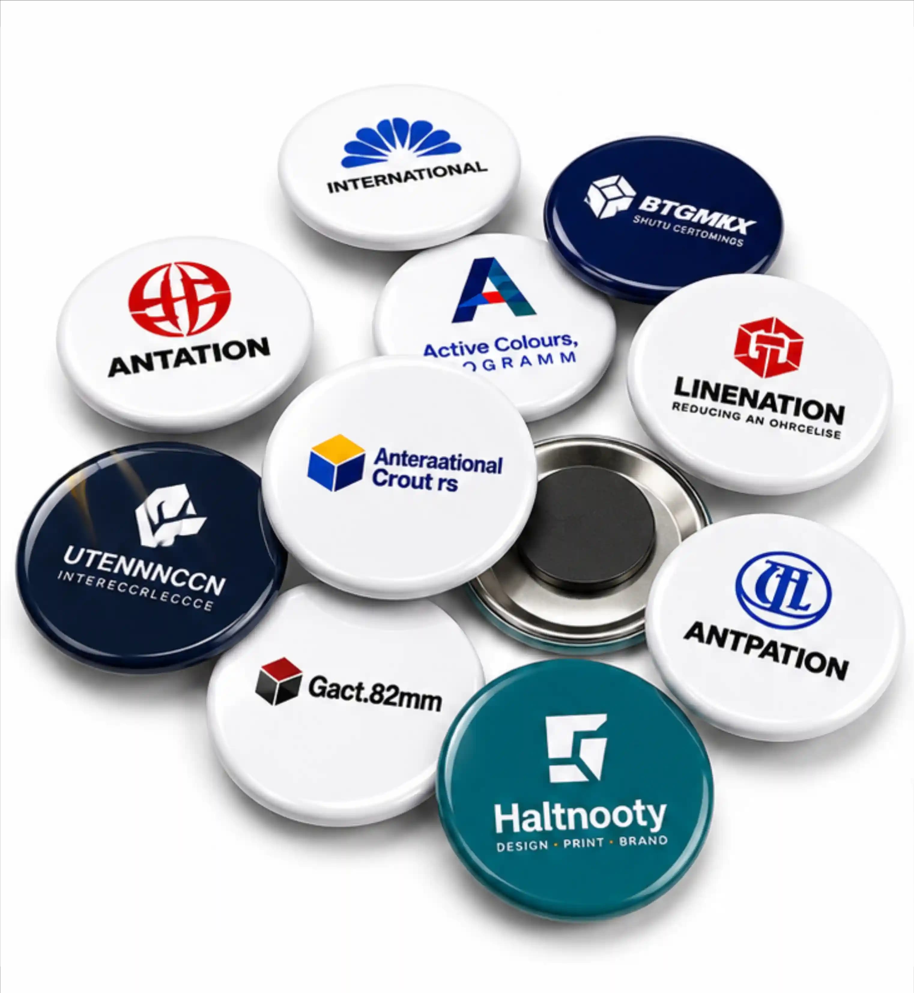 Round Magnet Badge