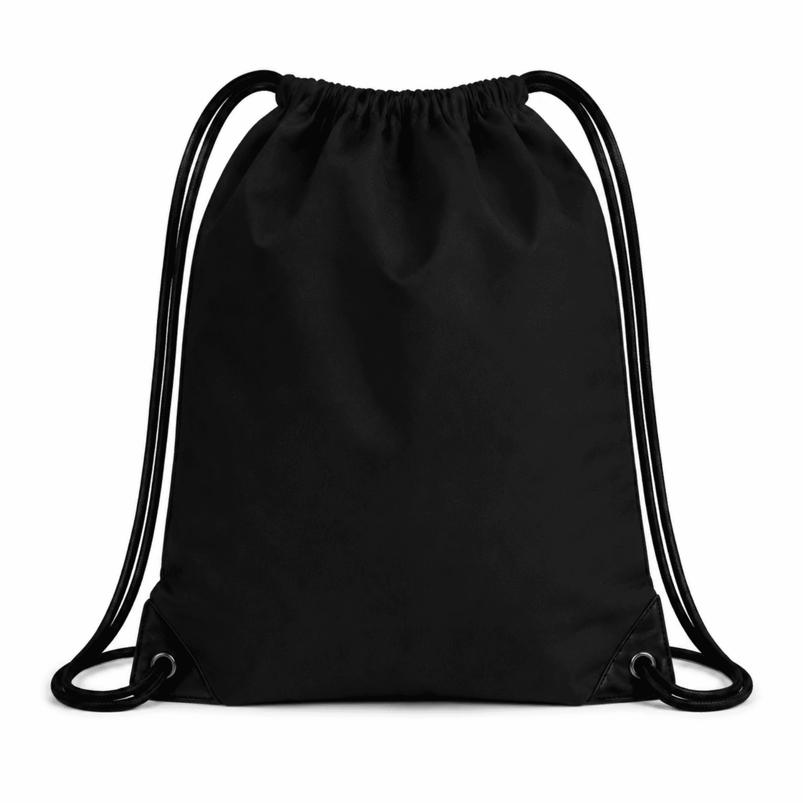 Black Drawstring Bag