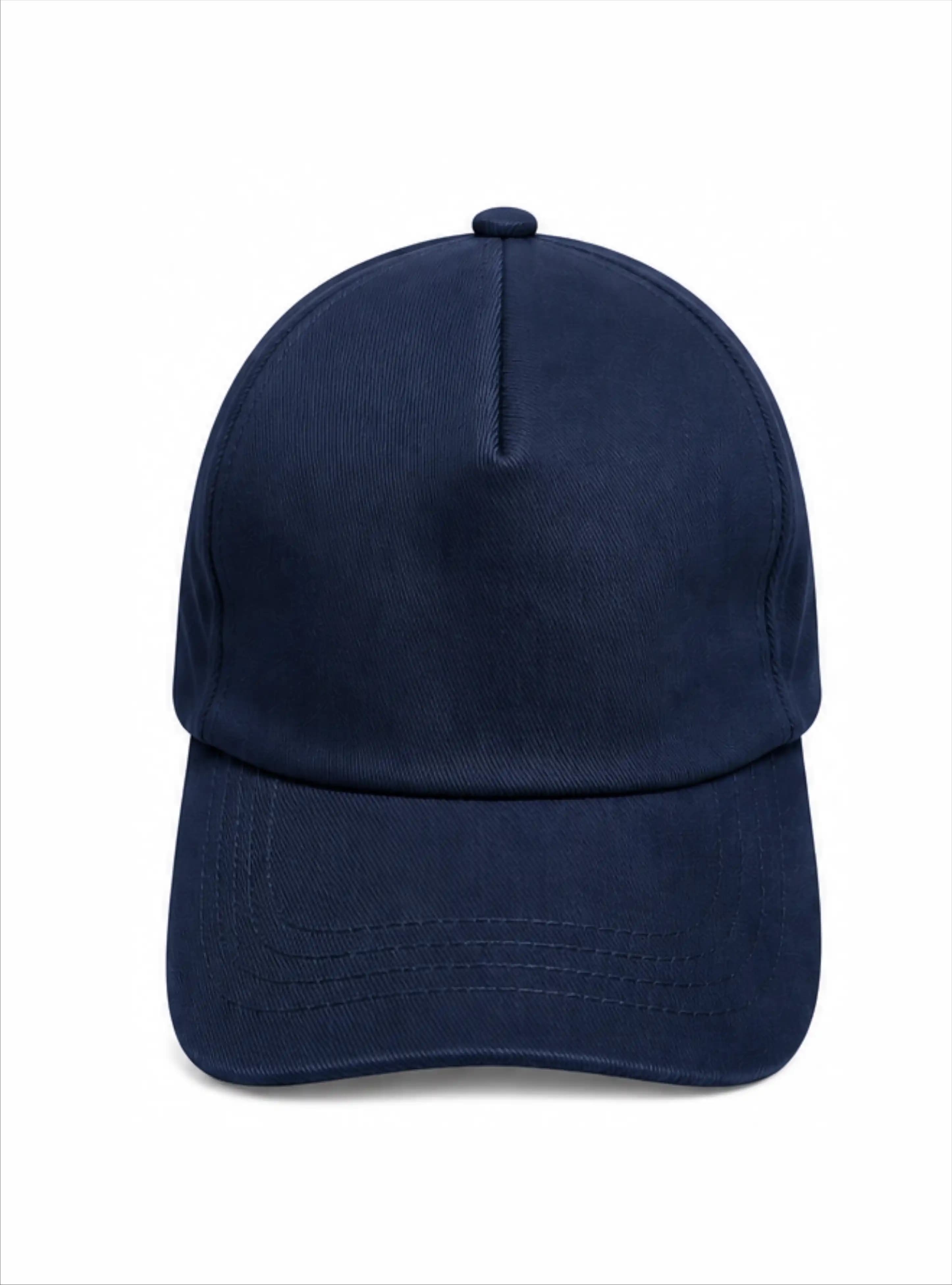Navy Blue Cotton Cap