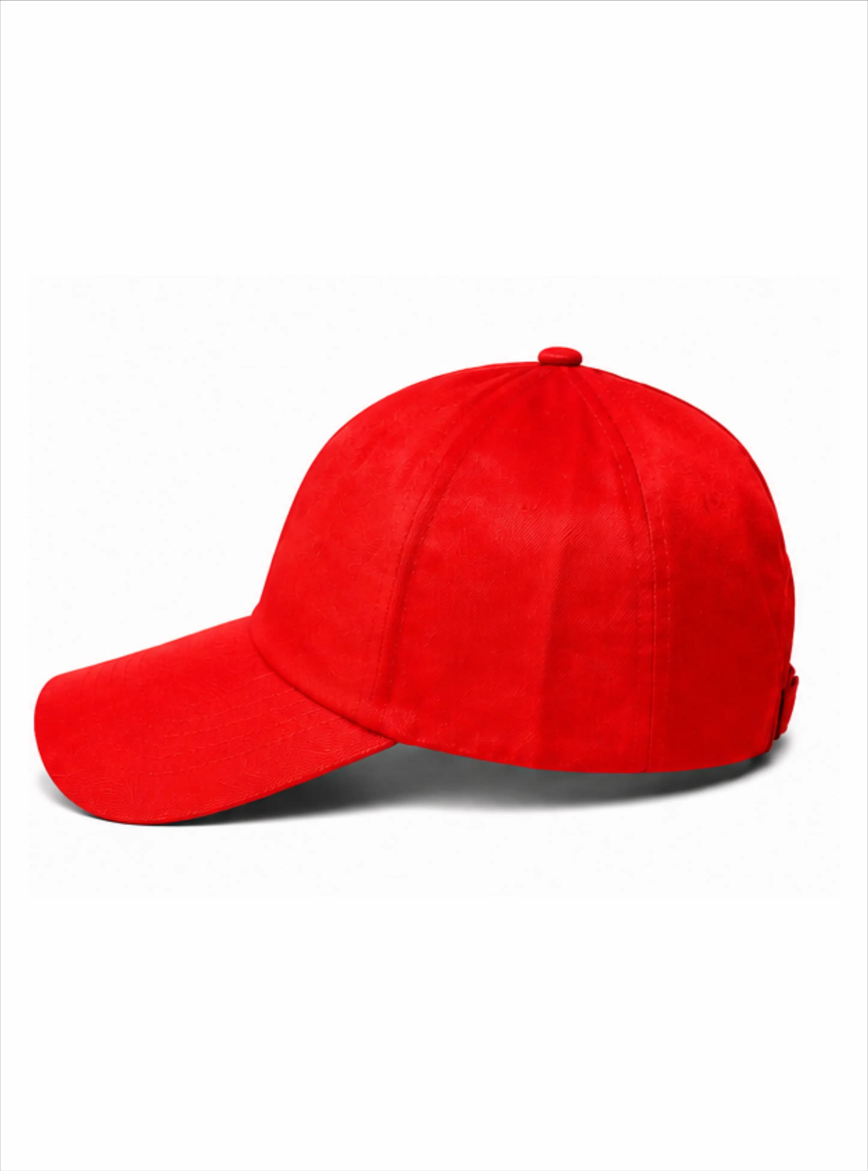 Basic Polyester Cotton Caps