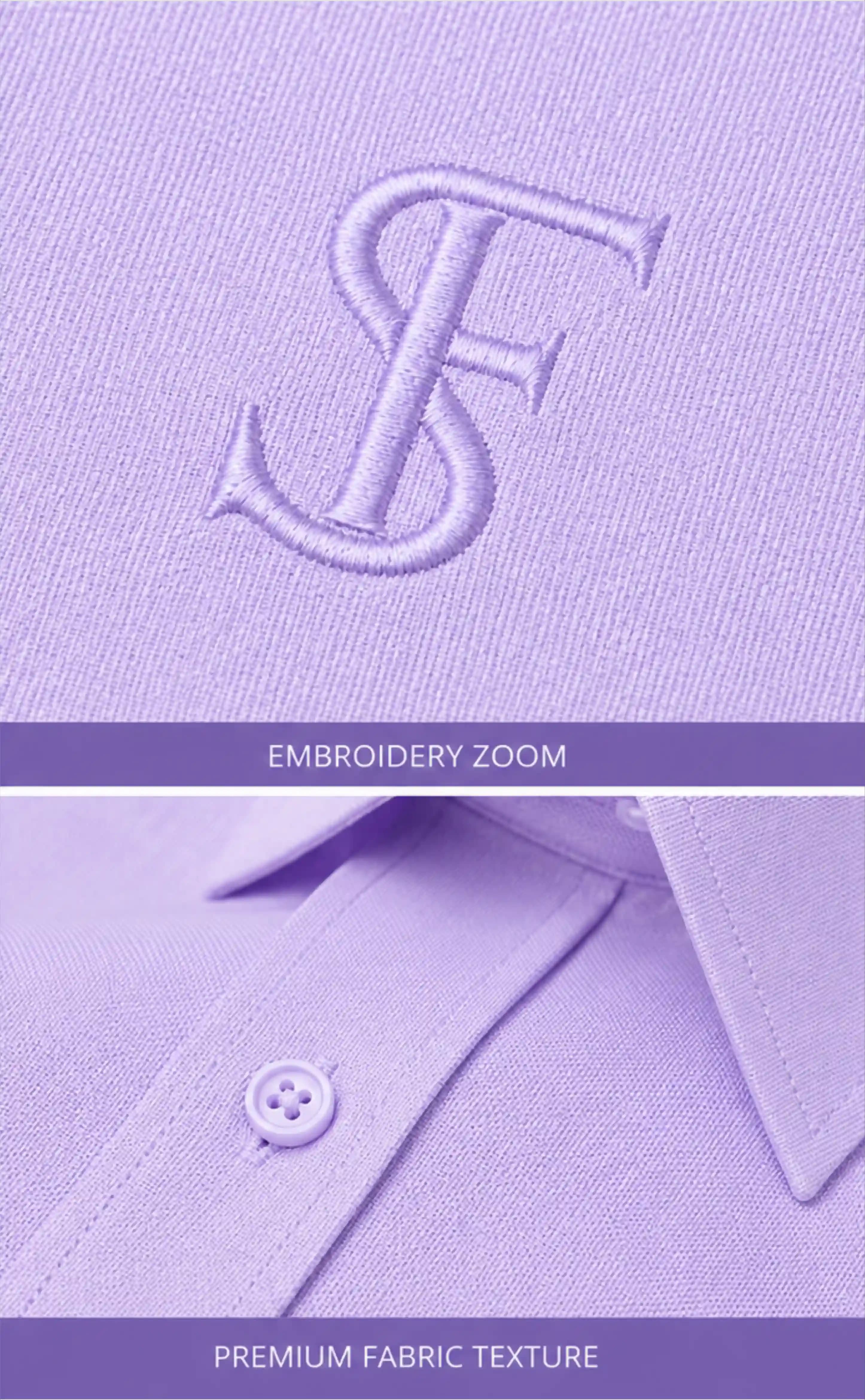 Custom Dot Textured Full Sleeve Shirts Collection