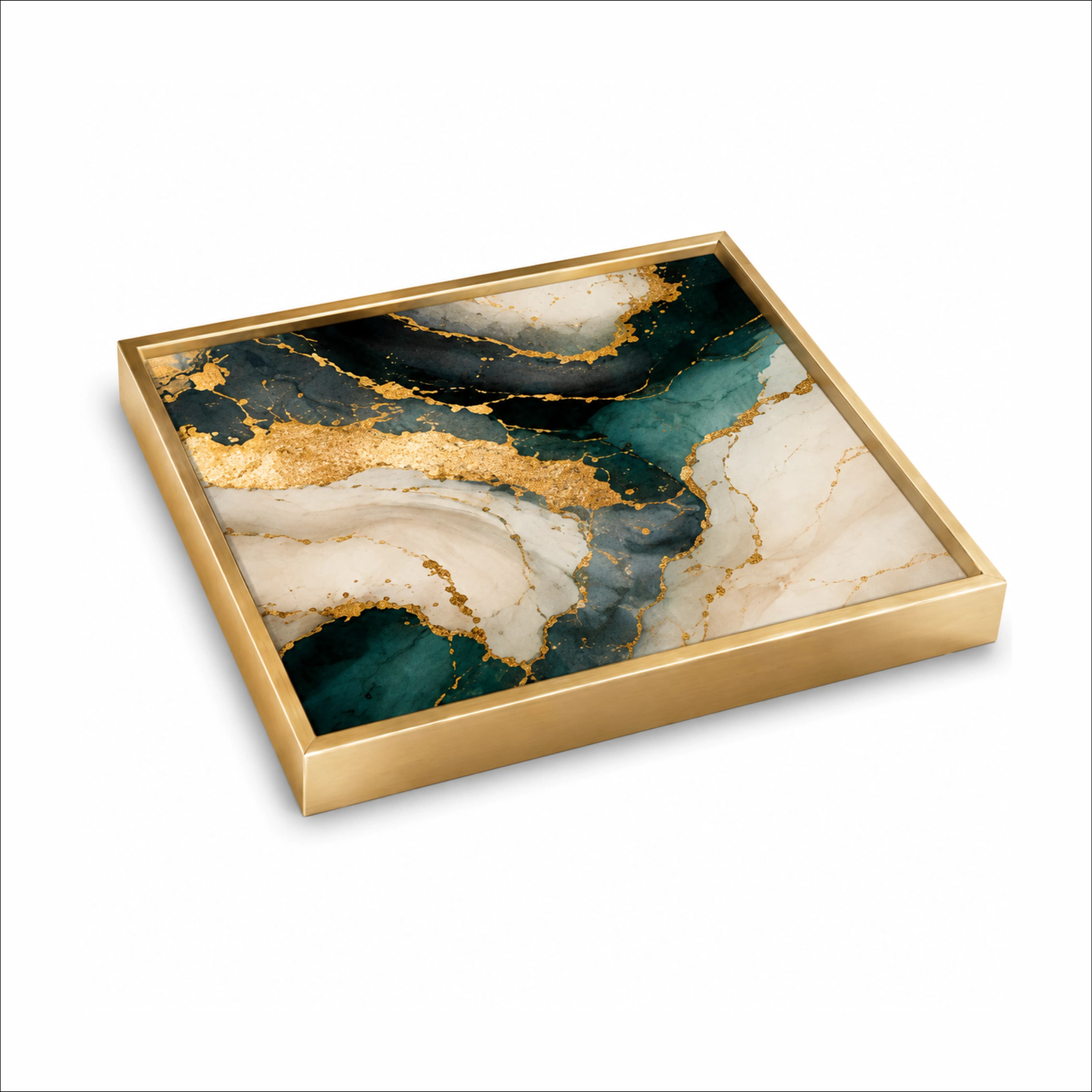 Luxury Gold Marble Abstract Canvas art