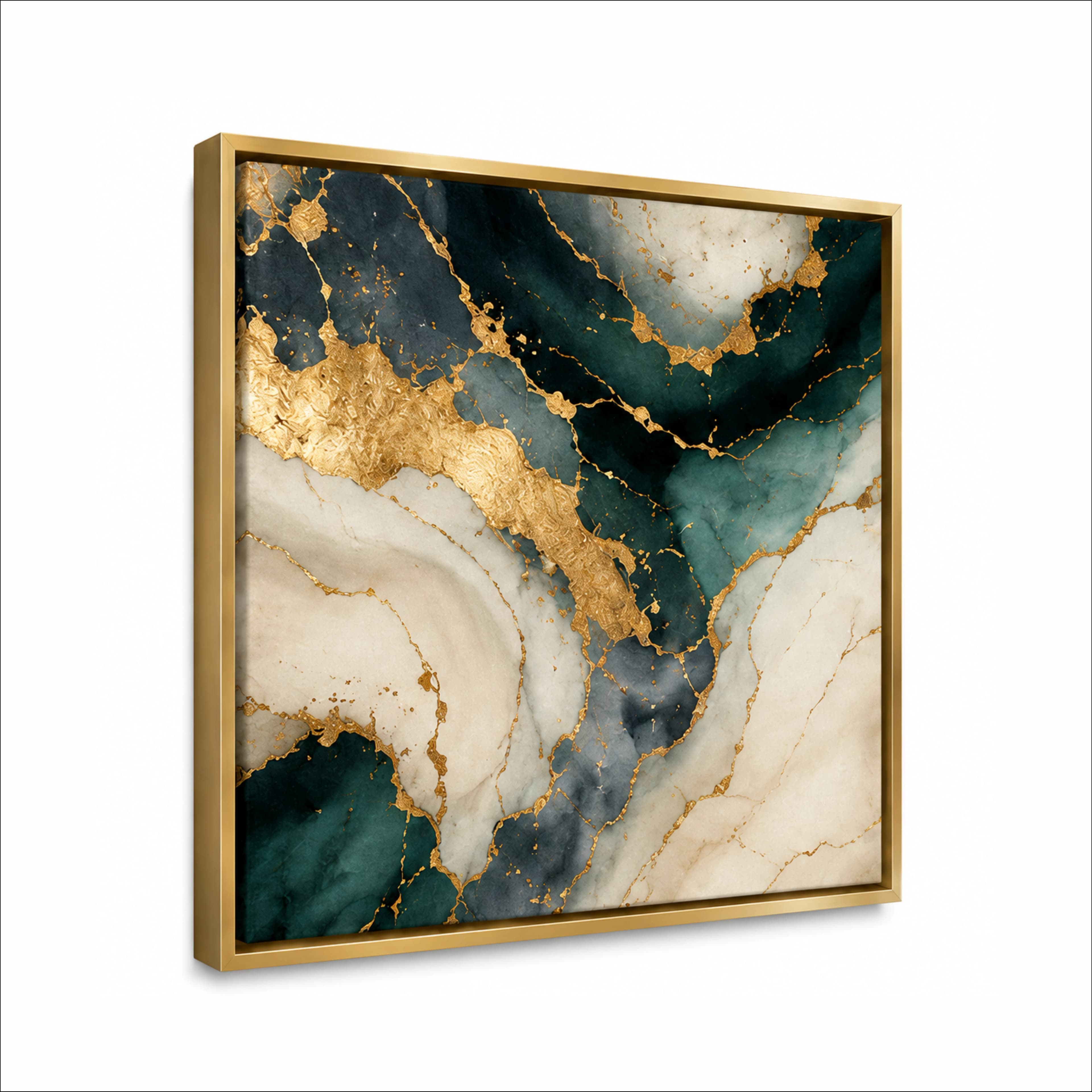 Luxury Gold Marble Abstract Canvas art