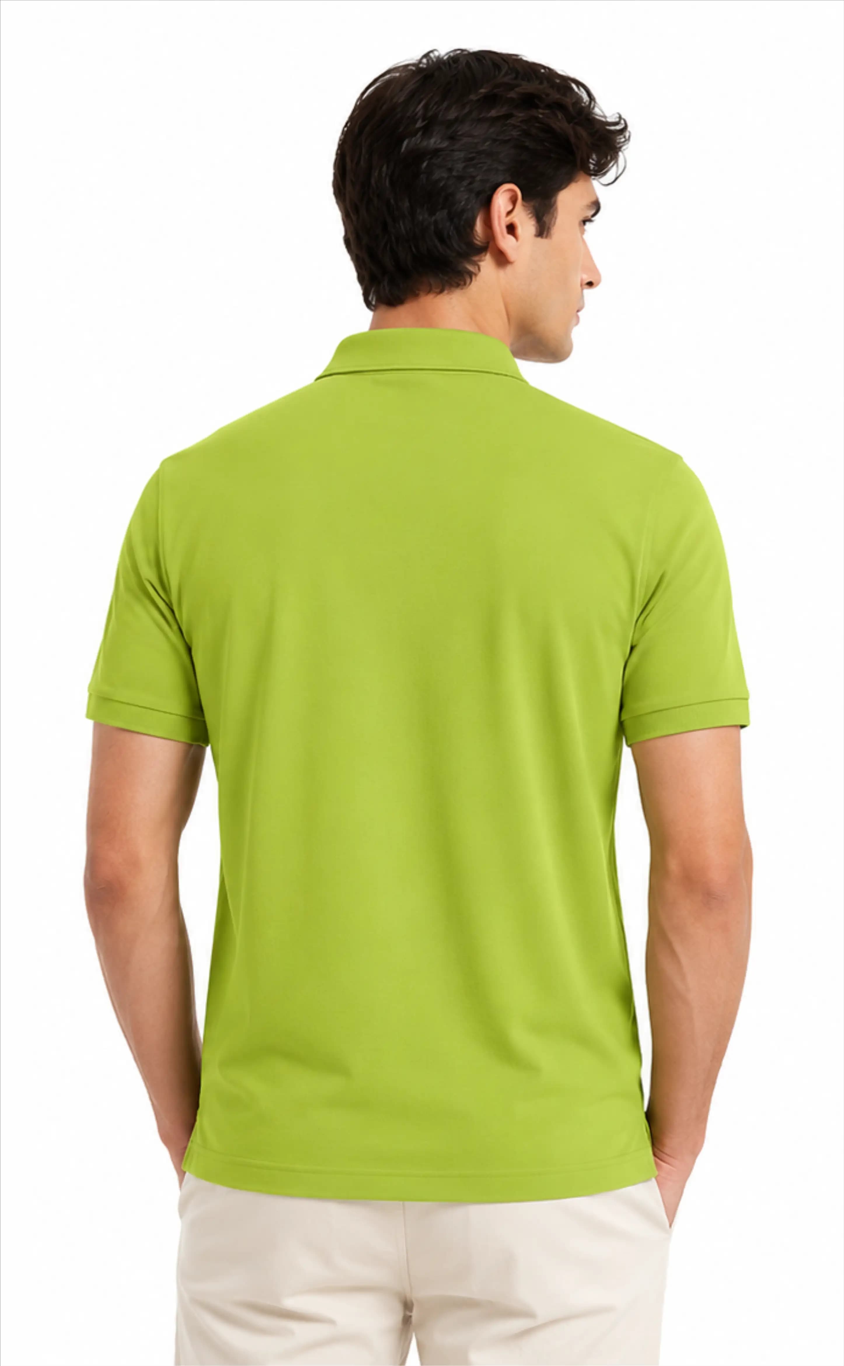 Solid Polo Neck Collar