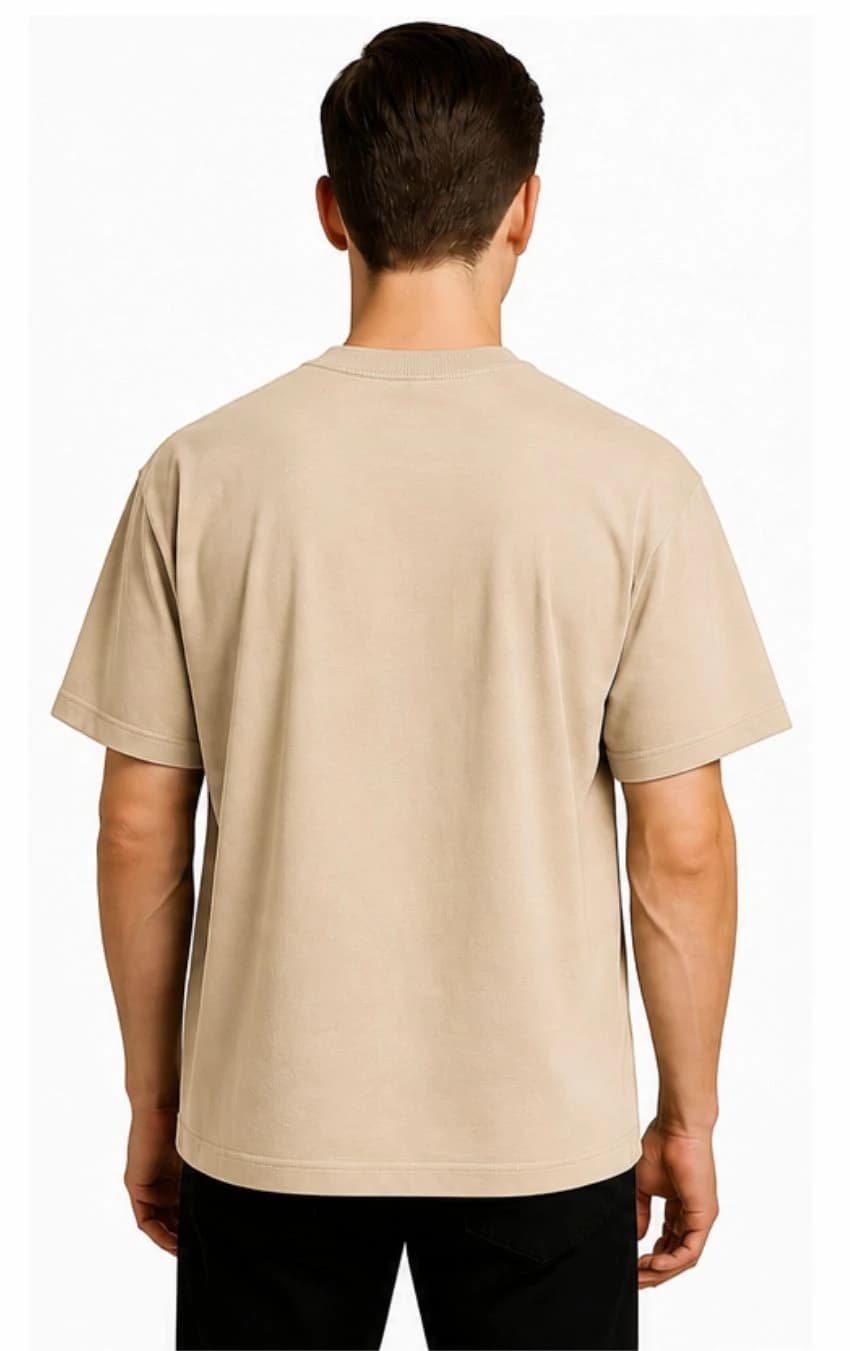 Beige Oversized T-Shirt