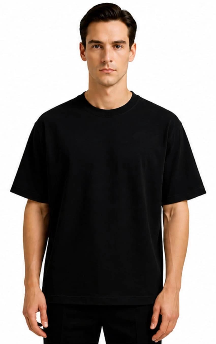 Black Oversized T-Shirt