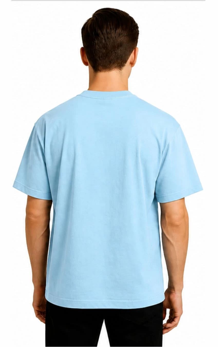 Ice Blue Oversized T-Shirt