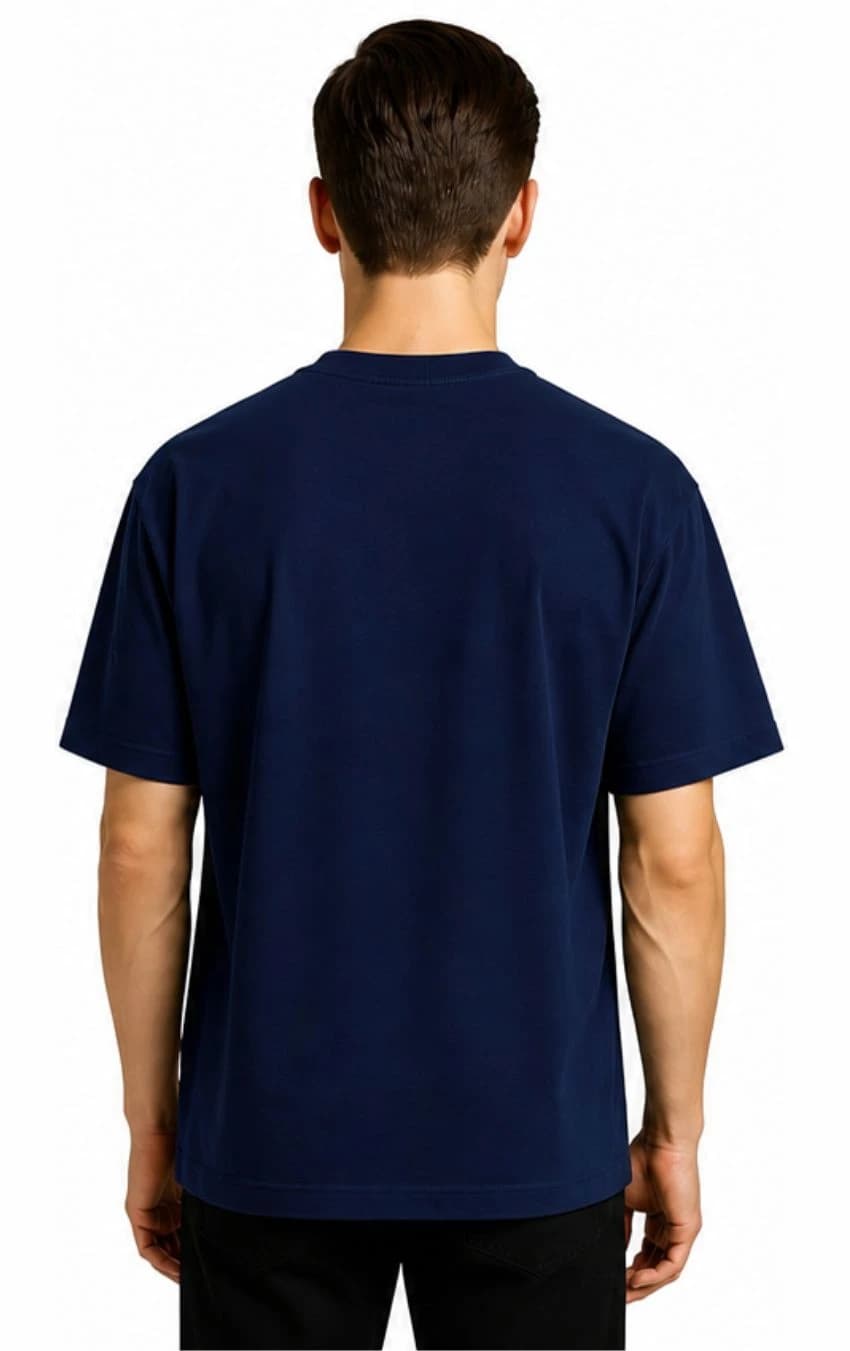 Navy Blue Oversized T-Shirt
