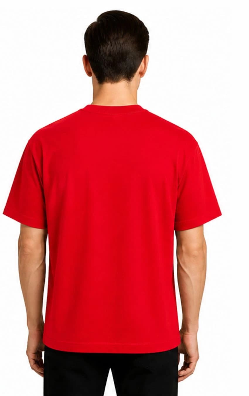 Red Oversized T-Shirt