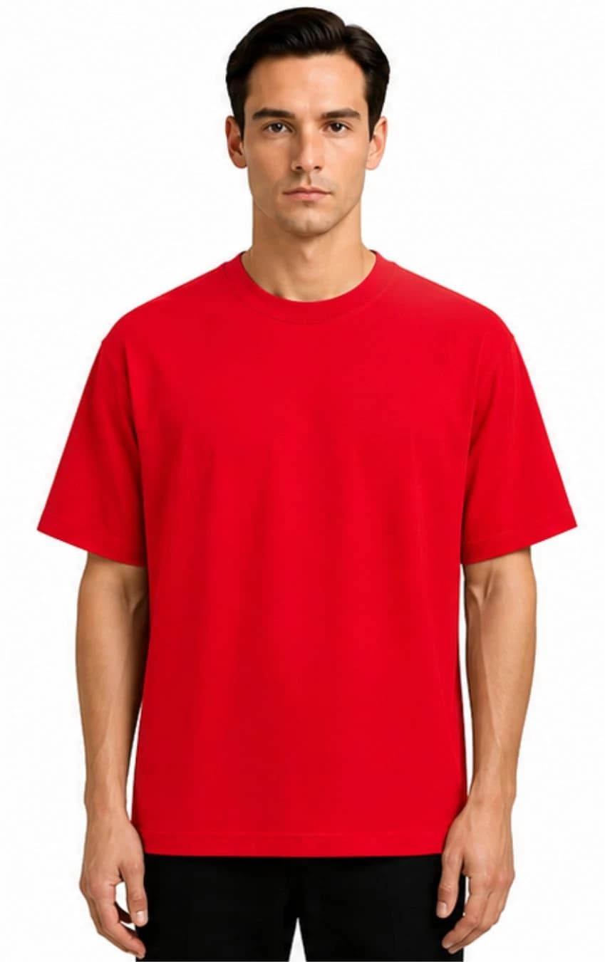 Red Oversized T-Shirt