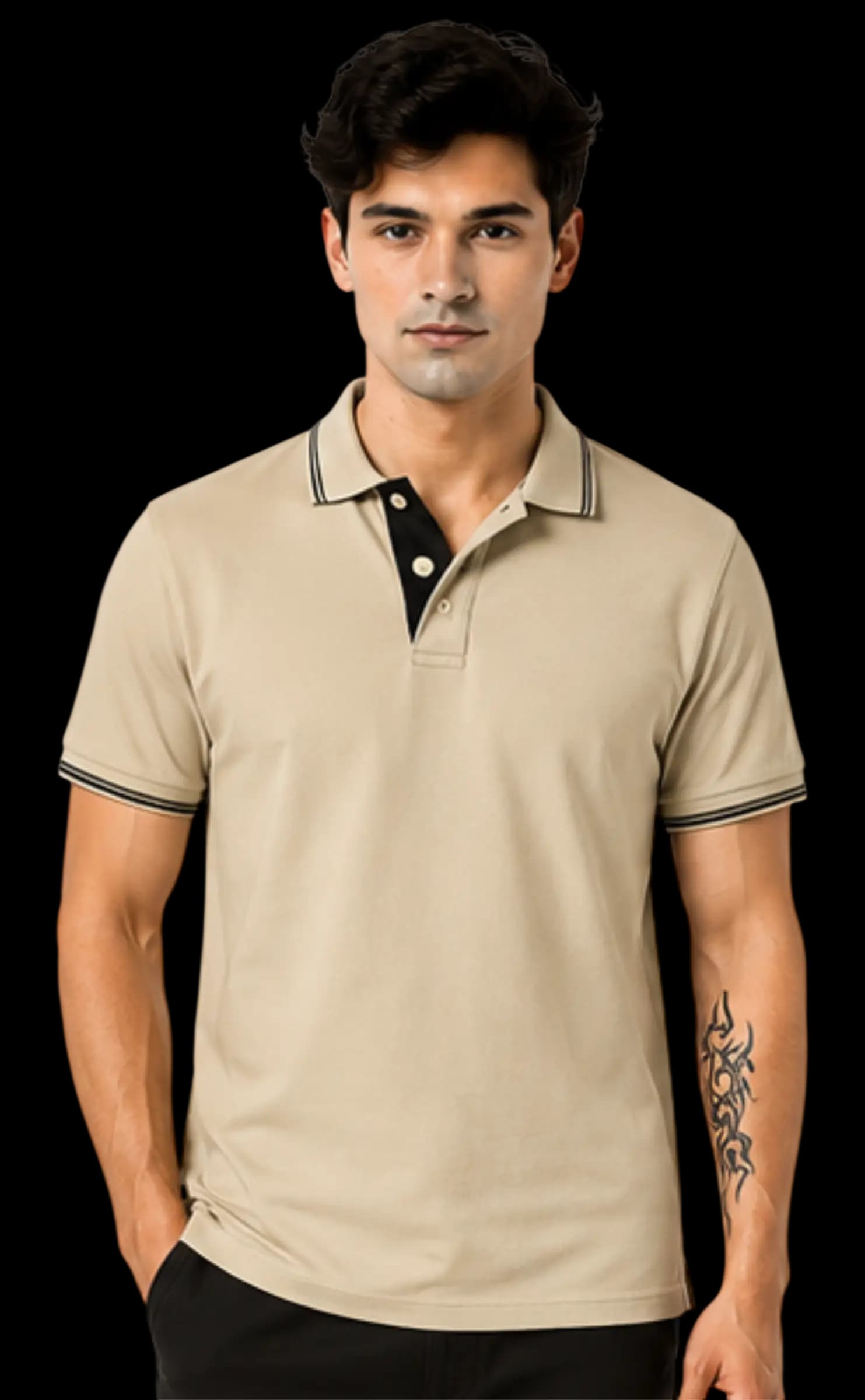 Tipping Collar T-Shirts